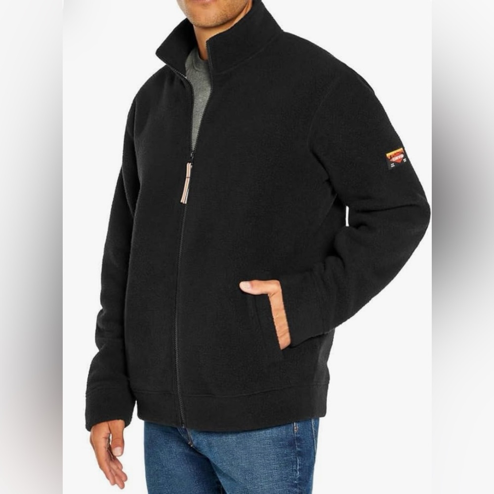 Orvis Men’s full zip heavyweight fleece jacket - Picture 2 of 5